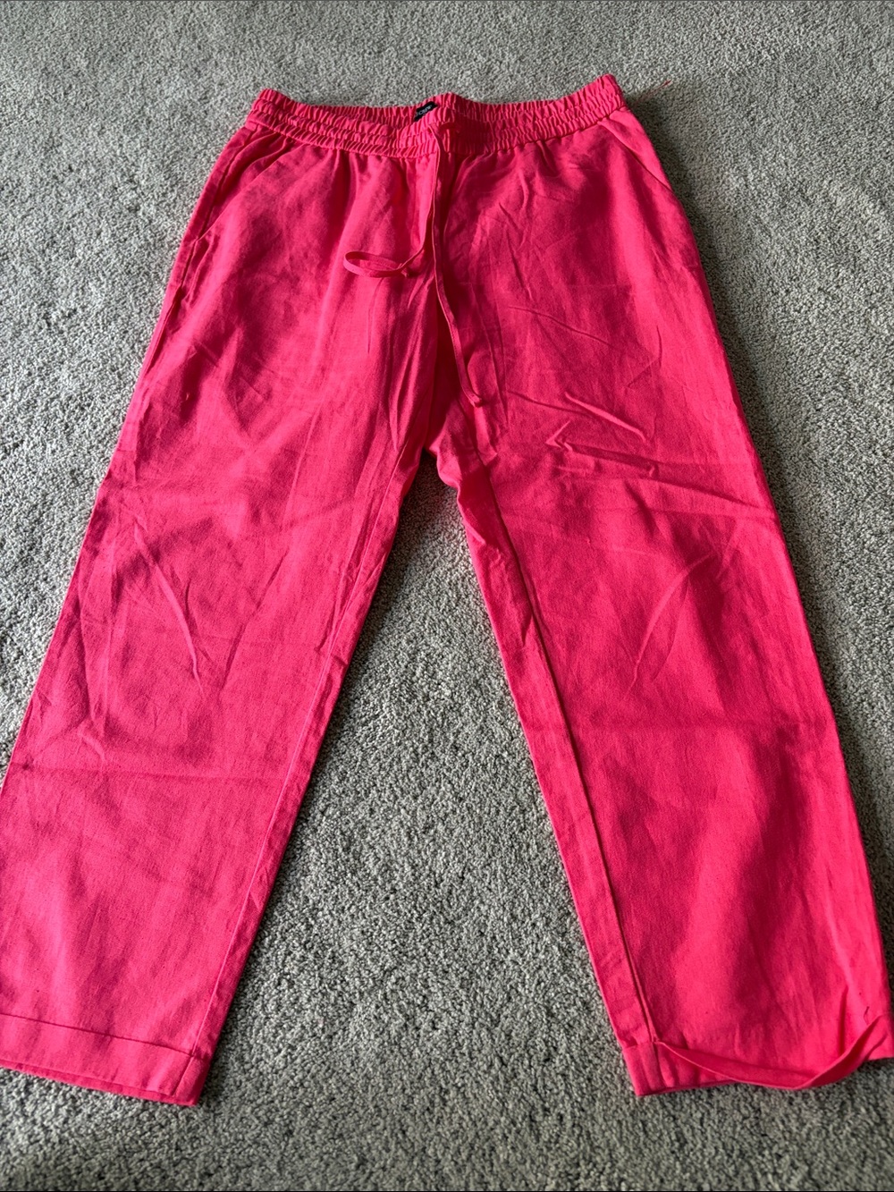 J.Crew linen cotton blend pants